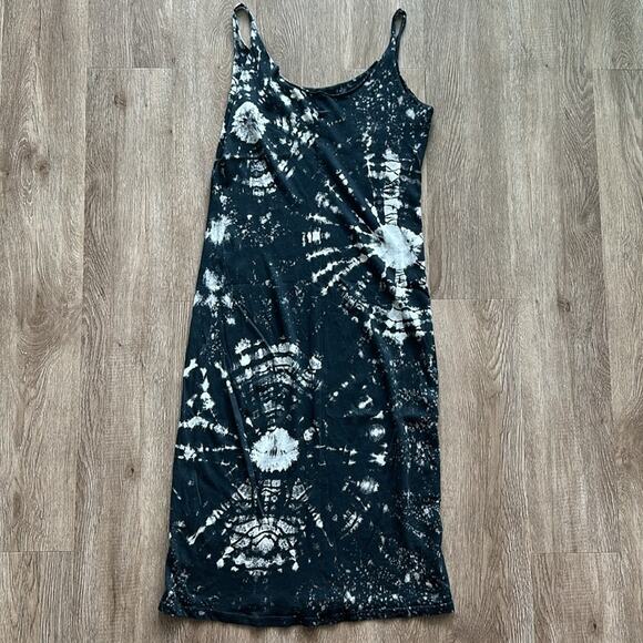 Raquel Allegra Constellation Layering Tank Dress Black XS Made in USA - Picture 5 of 5